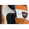 RSV Orange Sports Biker Leather Motorcycle Jacket